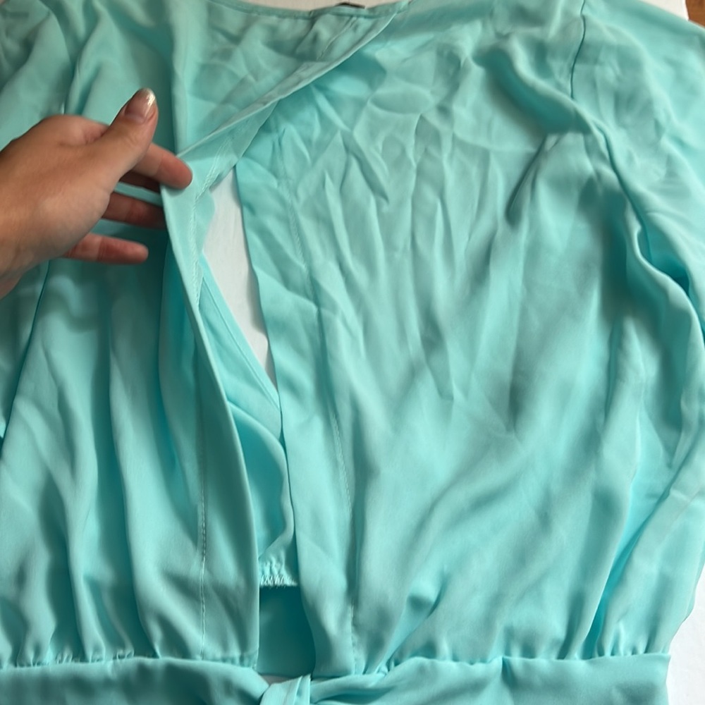 Turquoise top - Picture 4 of 4